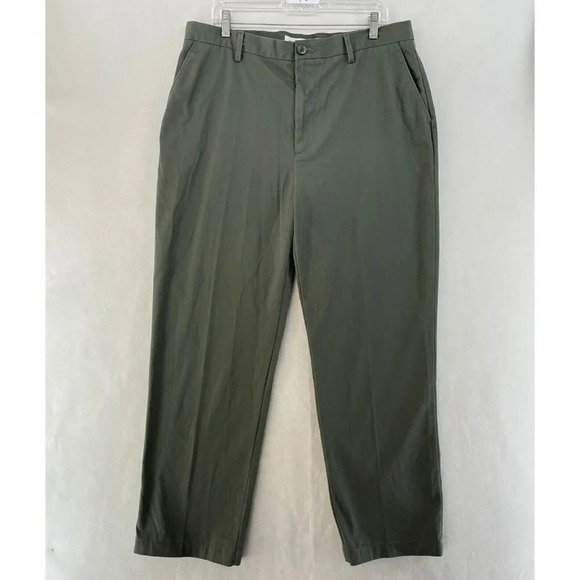 Amazon Essentials Classic-fit Golf Pants Mens Sz 36x31 Olive Green Straight Leg - Picture 1 of 9
